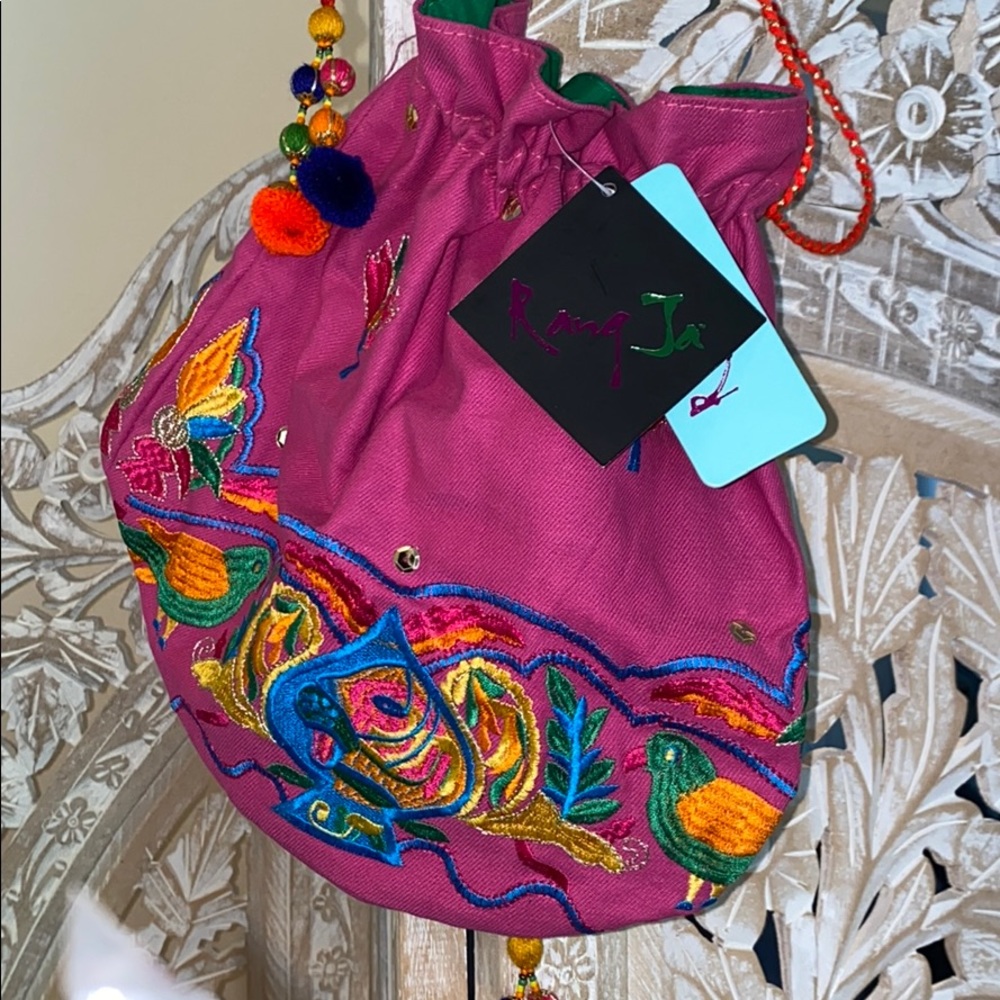Bag/Sack with drawstrings make-up travel pouch